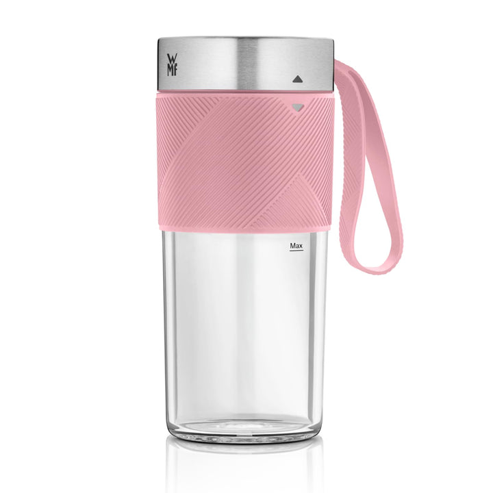 WMF Küchenminis Mix on the Go 300 ml, Mini Mixer to Go, USB Mixer Smoothie Maker, aufladbarer Person