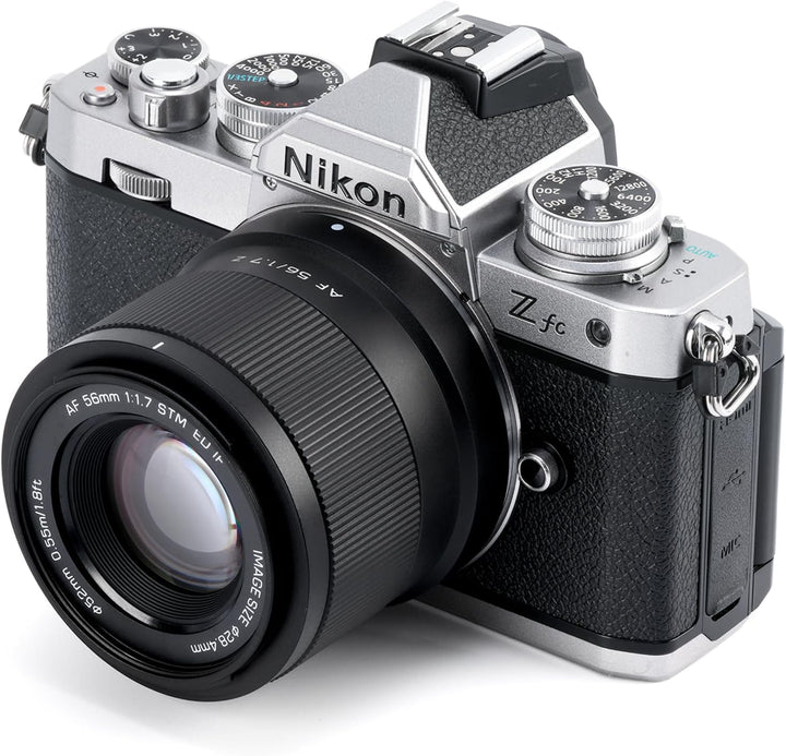 VILTROX 56mm F1.7 Z - AF 56mm f1.7 Z-Mount Objektiv, Autofokus APS-C Z-Objektiv für ZFC Z30 Z50 Z5 Z