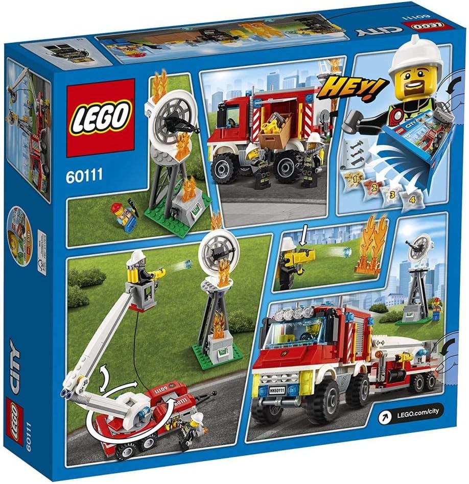 LEGO City 60111 - Feuerwehr-Einsatzfahrzeug Utility Truck, Utility Truck
