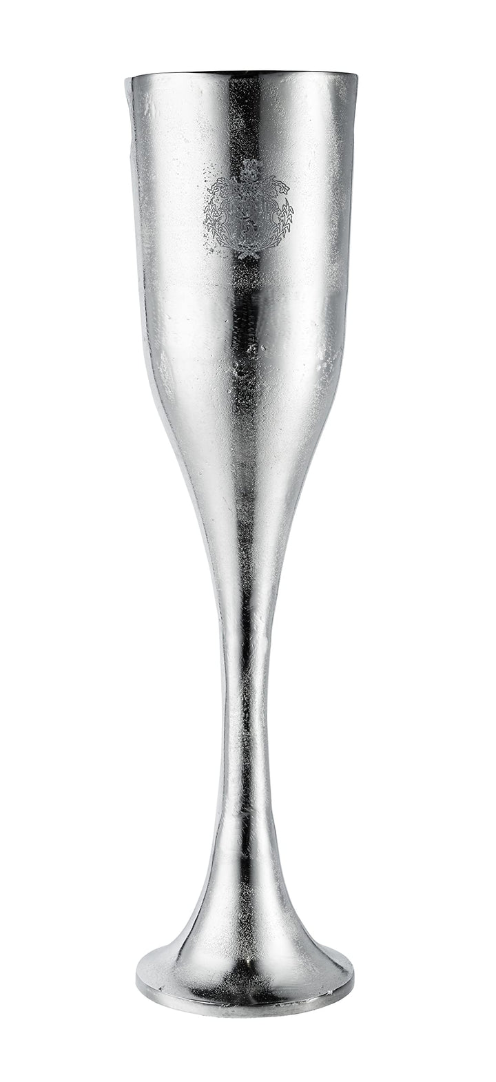 Champagnerkühler auf Standfuss, Weinkühler Sektkühler Flaschenkühler Getränkekühler, Aluminium Metal