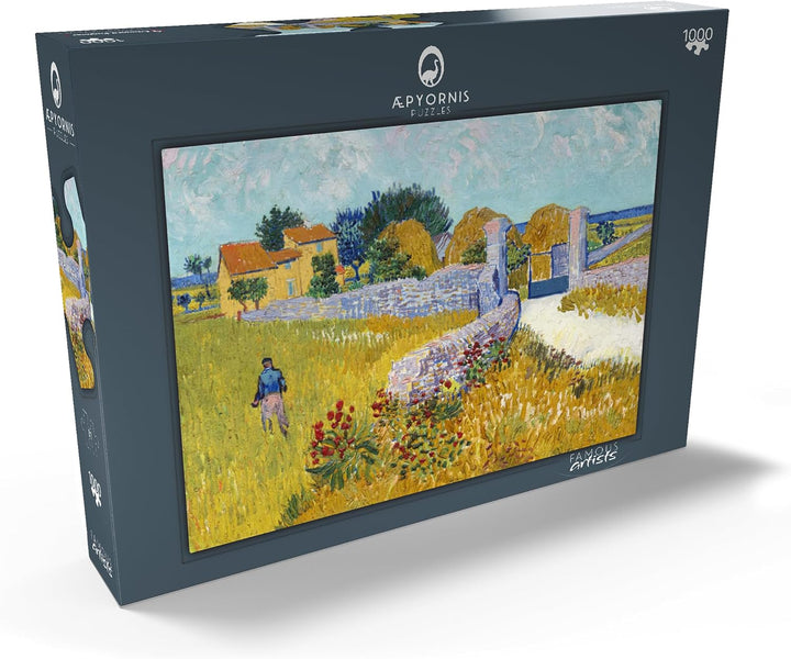 Farmhouse in Provence (1888) by Vincent Van Gogh - Premium 1000 Teile Puzzle - MyPuzzle Sonderkollek