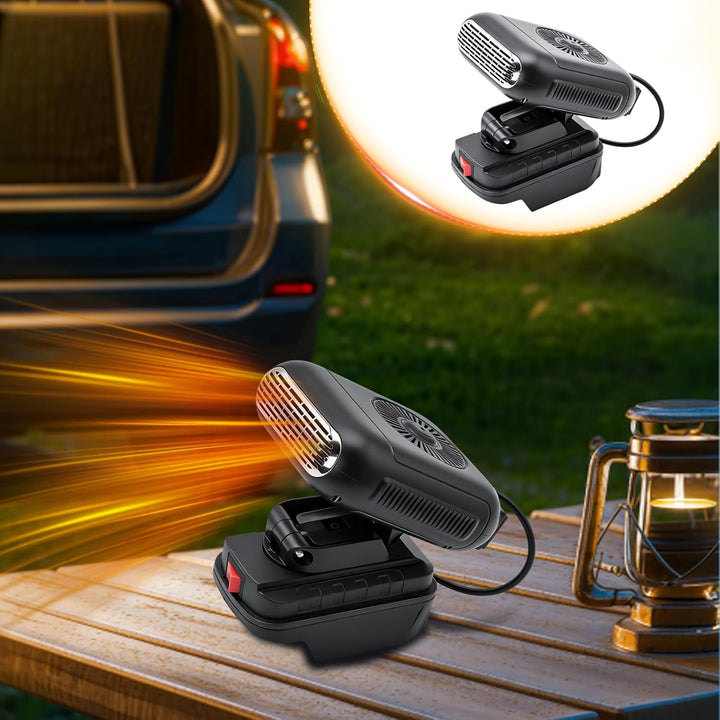 240 W Tragbarer Mini-Heizlüfter mit USB-Anschluss, schnell aufheizend und leise, ideal für Büro, Zuh