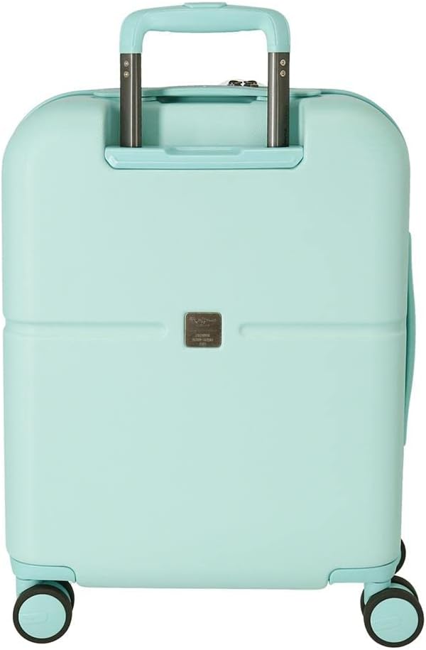 Pepe Jeans Chest Kabinentrolley, blau, 40 x 55 x 20 cm, starr, ABS-Verschluss, integriert, 37 l, 3,2