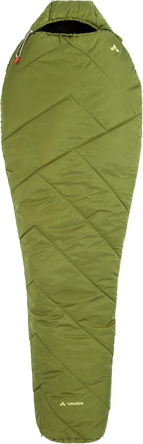 VAUDE Mumienschlafsack mit Kunstfaserfüllung, Ultraleicht, kleines Packmass 18x15 cm, 730 g - für Hü