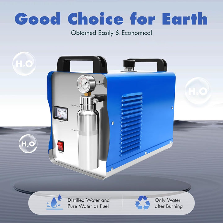 Sauerstoff Wasserstoff Generator 95L /h Acryl Flamme Wasser Schweisser Poliermaschine Polierer Oxy-H