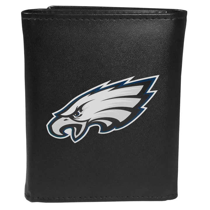 Siskiyou Sports Tri-fold Wallet Large Logo Philadelphia Eagles Einheitsgrösse Schwarz, Philadelphia