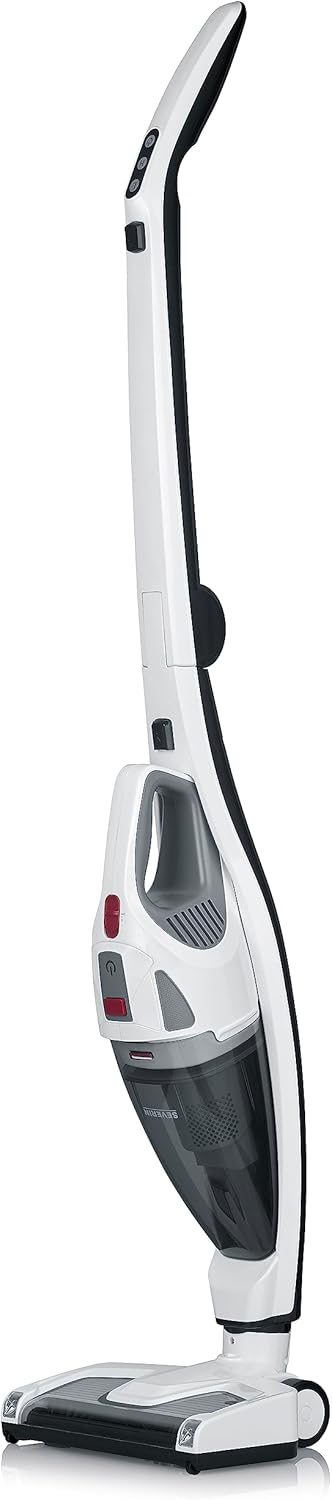 SEVERIN Kabelloser Staubsauger mit Lithium-Ionen Akku, 2in1 mit integriertem Handstaubsauger, beutel
