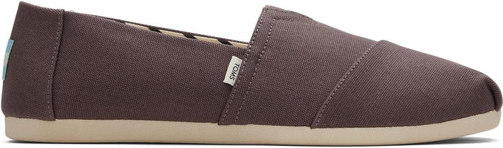 TOMS Herren Alpargata aus Recycelter Baumwolle Flache Slipper 39 EU Grau, 39 EU Grau
