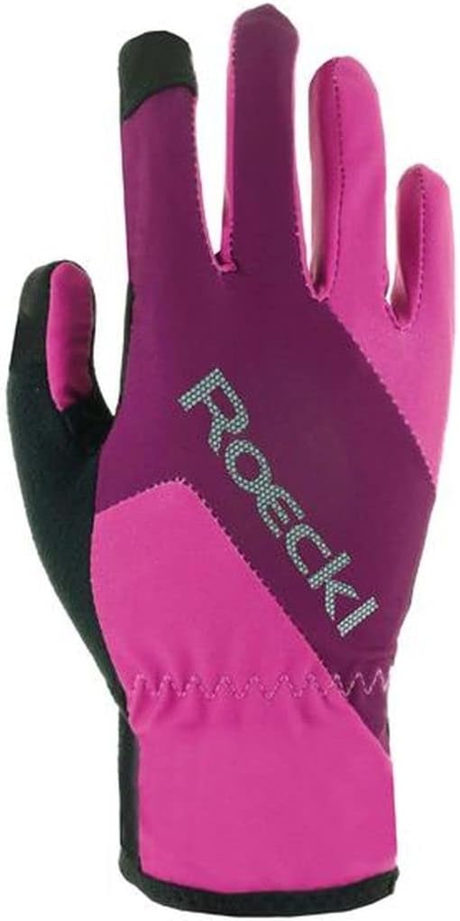 Roeckl Zarasai Kinder Winter Fahrrad Handschuhe lang pink/lila 2023 6, 6