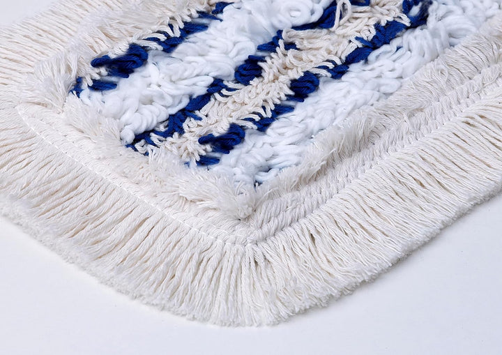 Premium Hospital WISCHBEZUG 50CM | 3er Pack | Profi Wischmopp aus Mikrofaser, Baumwolle & Polyester