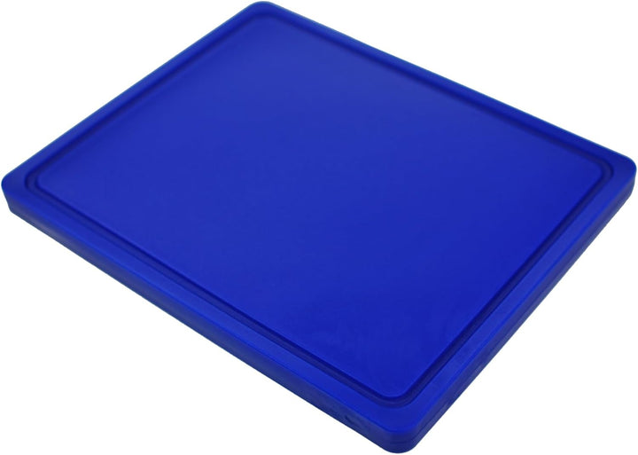 METRO Professional Schneidebrett, GN 1/2, hochdichtes Polyethylen (HDPE), 32.5 x 26.5 x 2 cm (blau),