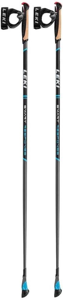 LEKI Goods 125cm cyan-schwarz-weiss, 125cm cyan-schwarz-weiss