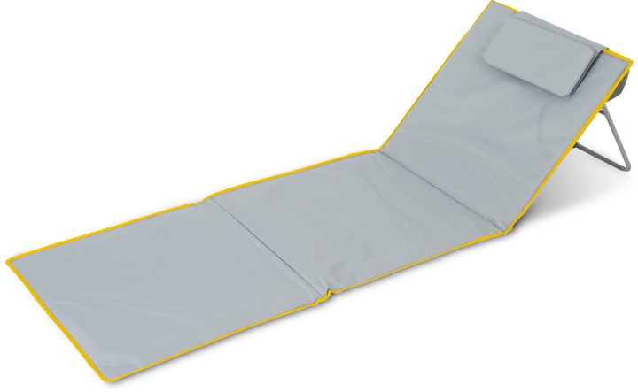 Stagecaptain Beachmatte “Layla” 2X Set - Gepolsterte Strandmatten mit Kopfkissen - Verstellbare Rück