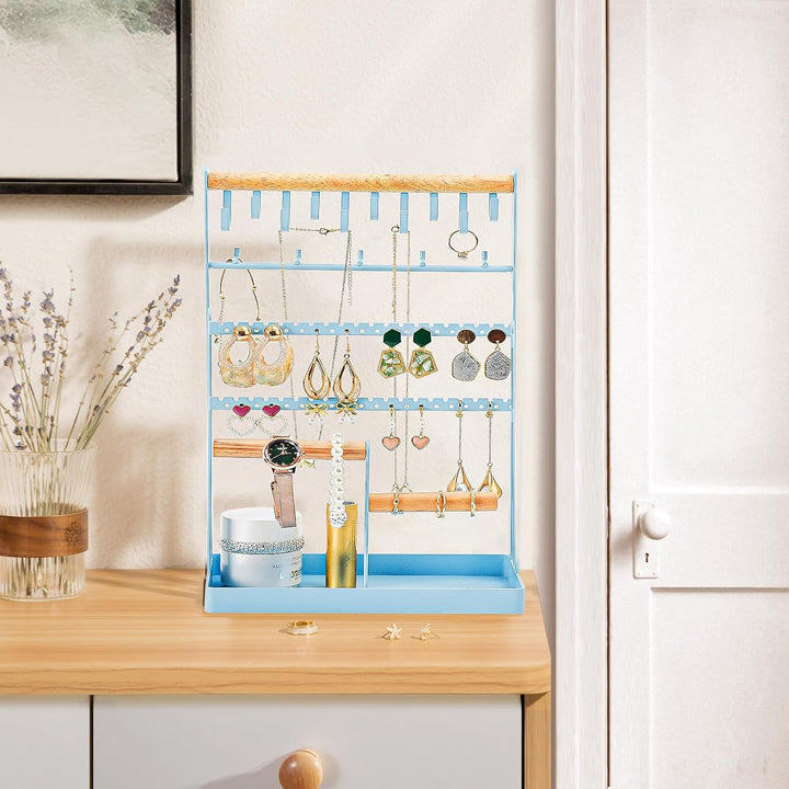 ProCase Schmuckständer Schmuckhalter für Ohrring Ohrstecker Ketten Schmuck Organizer Jewelry Ständer