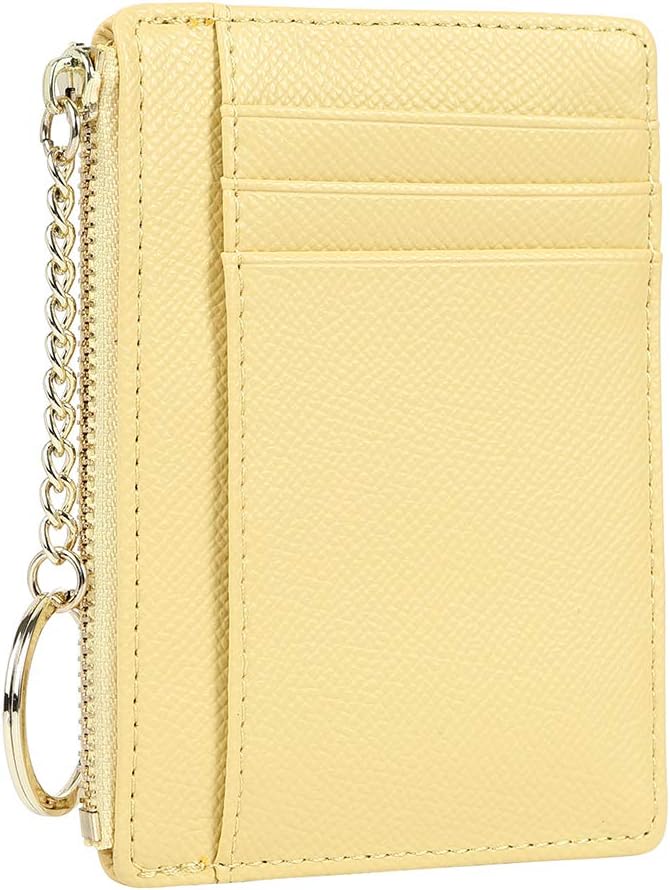 Damen 8 Karten Slim Minimalist Card Holder Coin Changes Purse Front Pocket Wallet B07VXC7YQ8 Einheit
