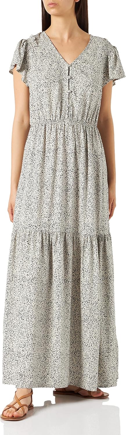 GARCIA Damen Kleid XS Off White, XS Off White