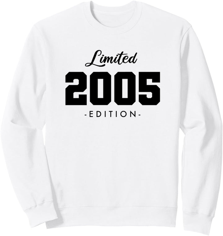 19 Jahre Jahrgang 2005 Limited Edition 19. Geburtstag Sweatshirt