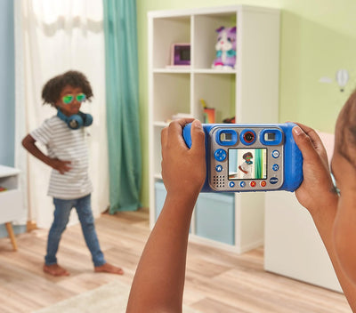 VTech KidiZoom Duo Pro – Kinderkamera mit 2 Kameras, Foto- und Videofunktion, Effekten, Spielen, Mus