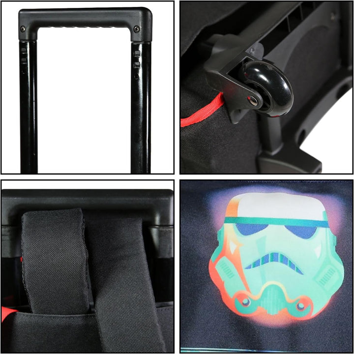 Bagtrotter Schulranzen mit Rollen 38 cm Disney Star Wars Blau