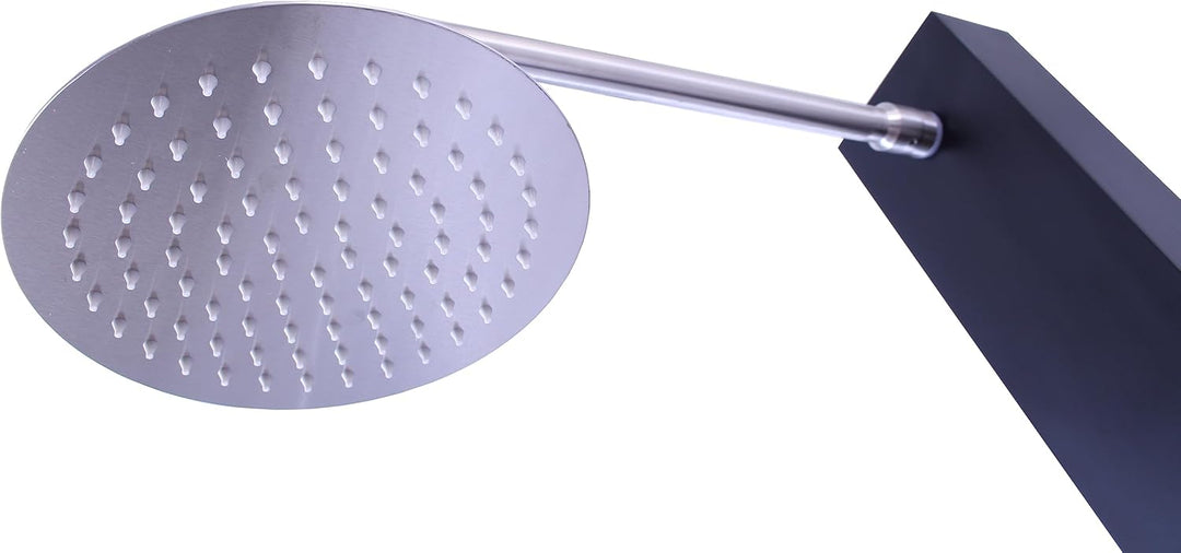 vanvilla Solardusche Garten Gartendusche Pooldusche Aluminium Solar Aussendusche Solar