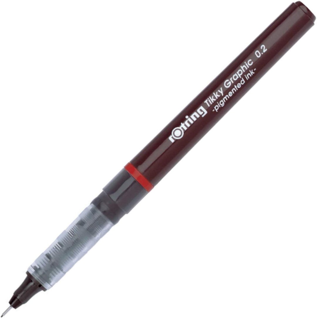 rOtring Tikky-Grafik Fineliner Filzstifte | 0,2 mm | schwarze Tinte | 12 Stück 1 stück (12er Pack) b