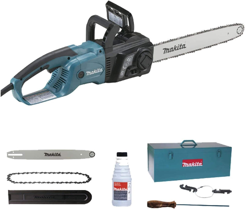 Makita UC4051AK Elektro-Kettensäge 40 cm + Zubehör im Koffer & Oregon Yukon Kettensägen-Sicherheitsh