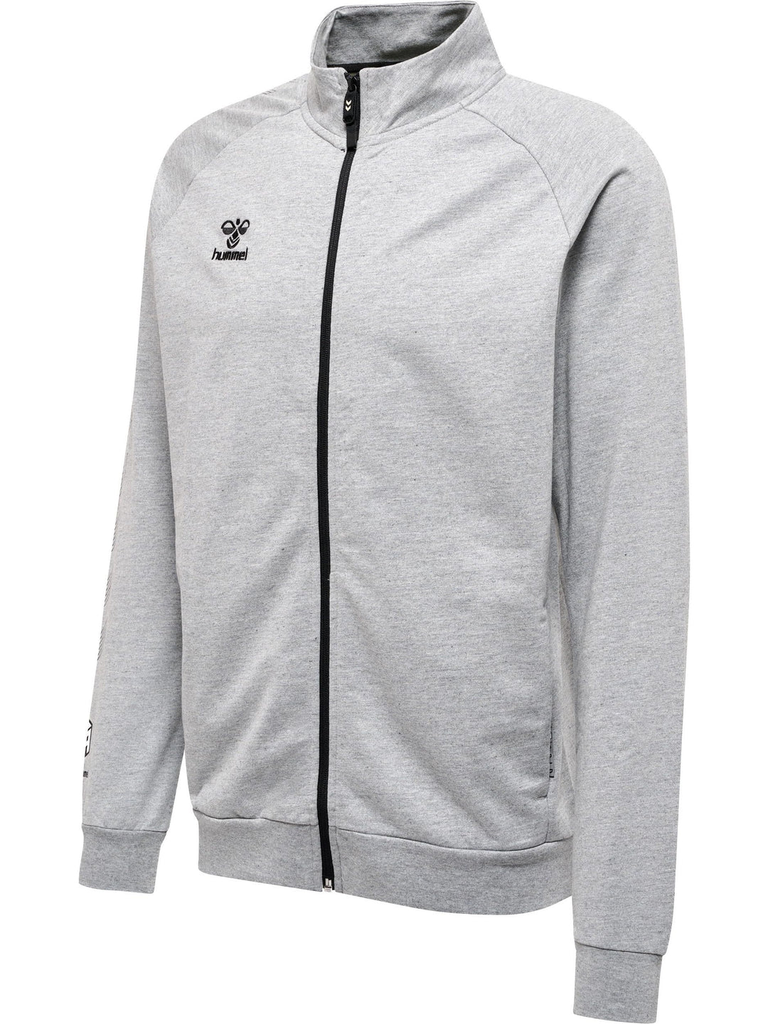 hummel Herren Hmlmove Grid Cot. Zip Jacket jacket M GREY MELANGE, M GREY MELANGE