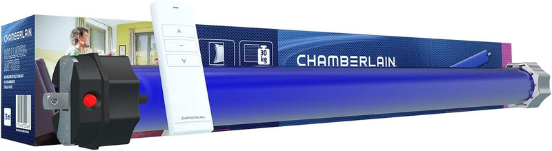 Chamberlain Funk-Rollladenantrieb RPD10ER-10, Blau Schwarz