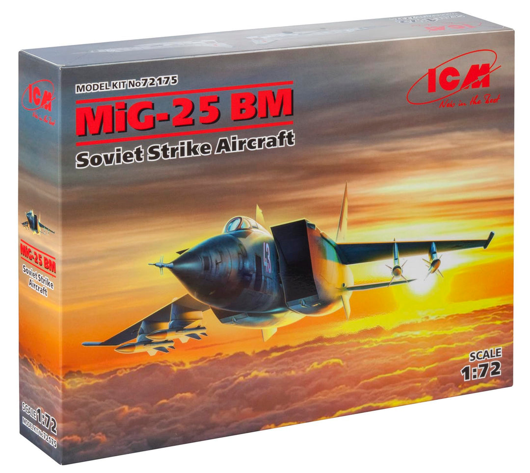 ICM ICM72175-1:72-MiG-25 BM, Soviet Strike Flugzeug
