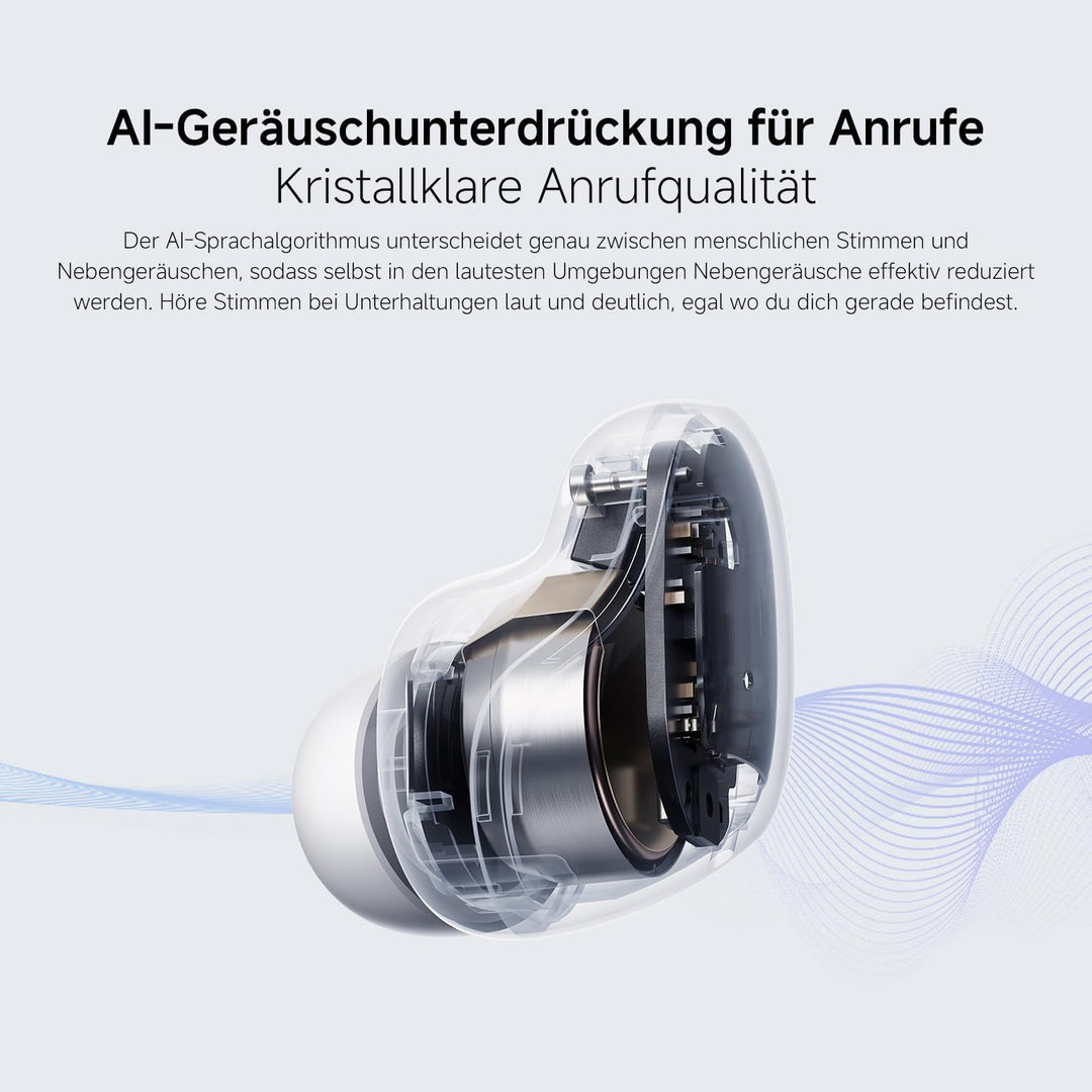 Redmi Buds 6 Play - In-Ear Kopfhörer, 36h Akkulaufzeit, 10mm Dynamik-Treiber mit 4 EQ-Einstellungen,