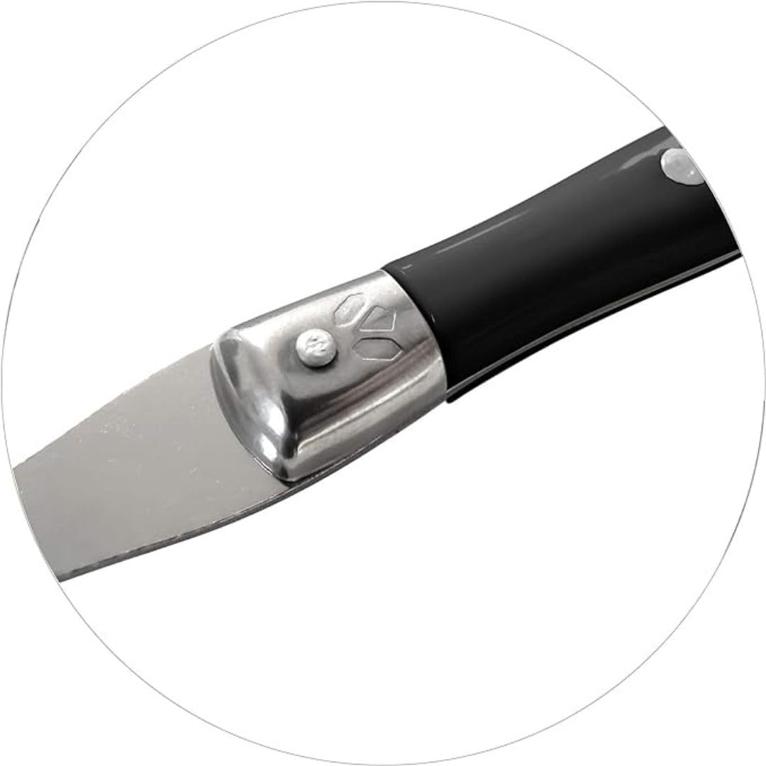 Lou Laguiole Steakbesteck | Steakmesser Set 24-teilig | Besteck für 6 Personen | Schwarz | Wellensch