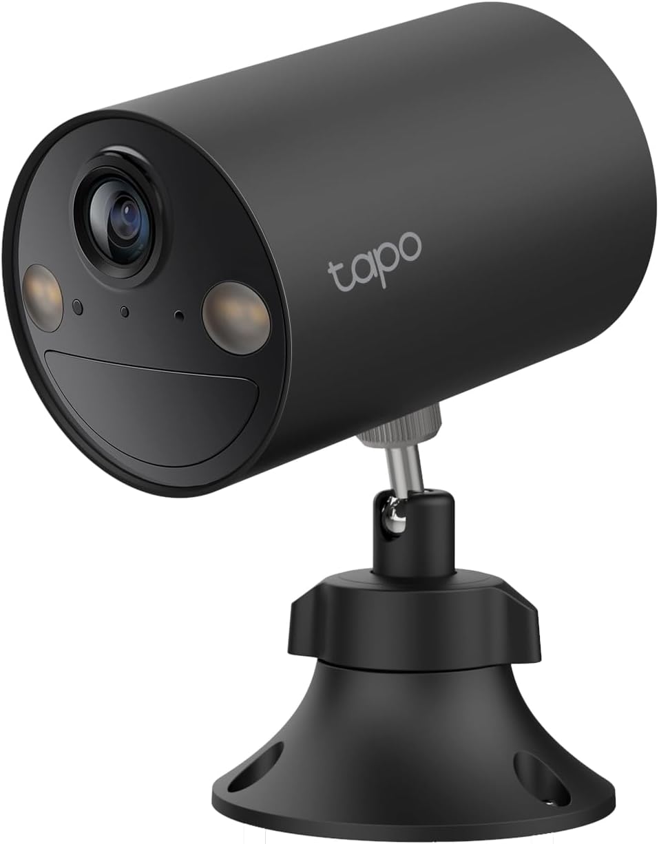 Tapo C411 Aussenkamera Akku, 2K 3MP Auflösung, Farbnachtsicht, Personenerkennung, 2-Wege-Audio, loka