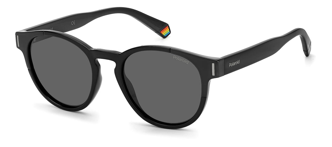 Polaroid Unisex Sunglasses L 807/M9 Black, L 807/M9 Black