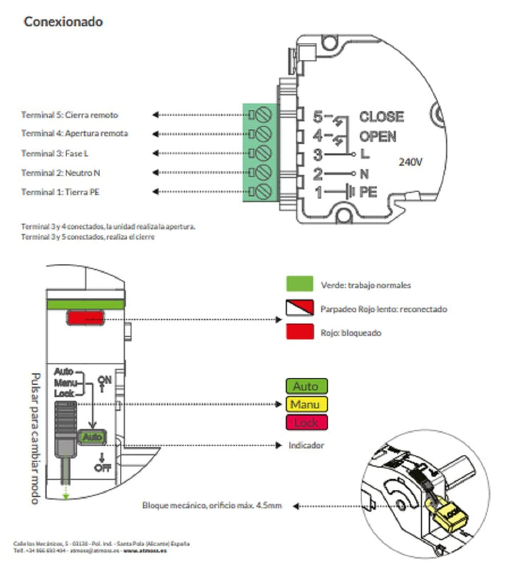 FI Schutzschalter + automatische Wiederverbindung 2 Polig 40A 30MA | FI Fehlerstrom-Schutzschalter +