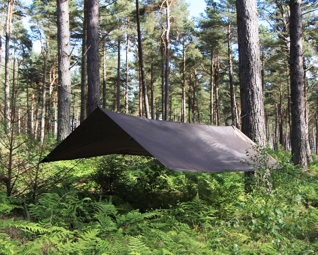 DD Tarp XL Regendach Zelt Plane - Coyote braun