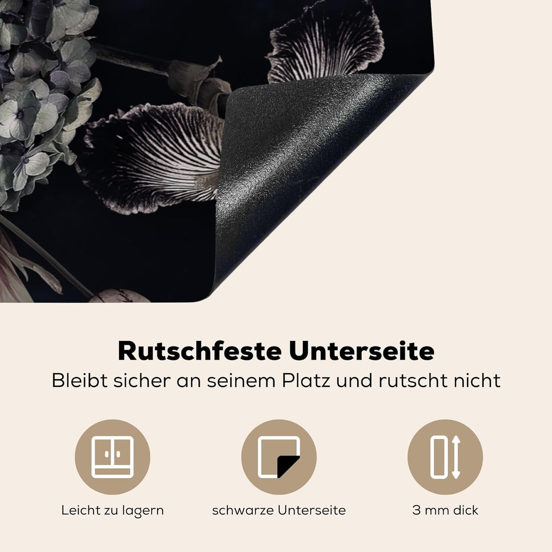 Herdabdeckplatte Einteilig Herdabdeckung Abdeckplatte für Ceranfeld Abdeckung Induktionskochfeld Auf