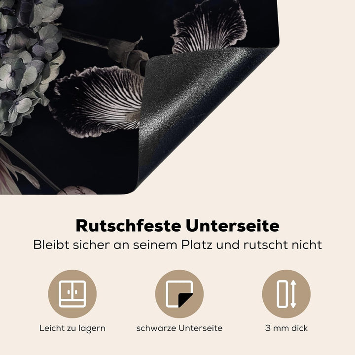 Herdabdeckplatte Einteilig Herdabdeckung Abdeckplatte für Ceranfeld Abdeckung Induktionskochfeld Auf