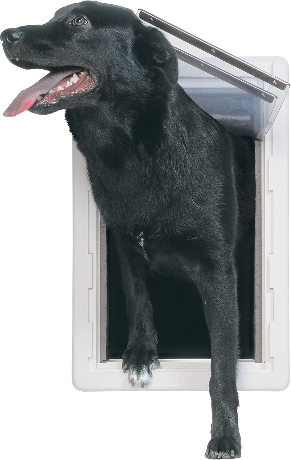 Perfect Pet Die Allwetter-energieeffiziente Hundetür, XL, 24,8 x 43,2 cm Klappengrösse Extra Large -