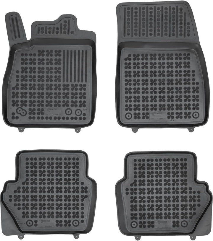 M MOTOS Gummimatten Auto Fussmatte passt für Ford EcoSport II 2012-2022 Verbessern Sie Ihren Reiseko