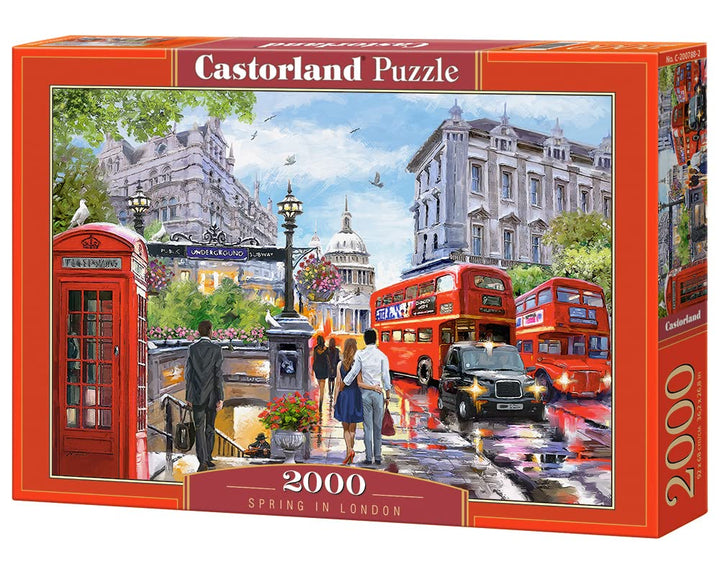 Castorland C-200788-2 Spring in London 2000 Teile Puzzle