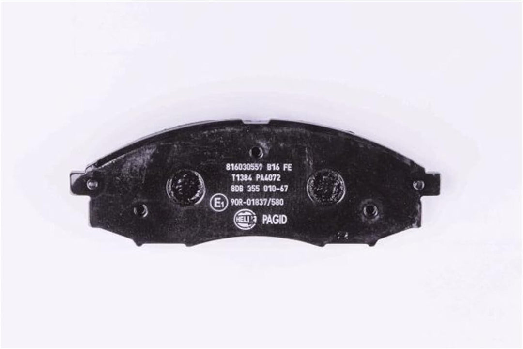 HELLA PAGID 8DB 355 010-671 Bremsbelagsatz - T1384 - Dicke/Stärke: 17mm - Bremssystem: Akebono - mit