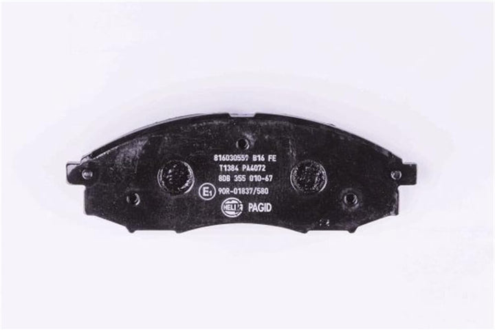HELLA PAGID 8DB 355 010-671 Bremsbelagsatz - T1384 - Dicke/Stärke: 17mm - Bremssystem: Akebono - mit