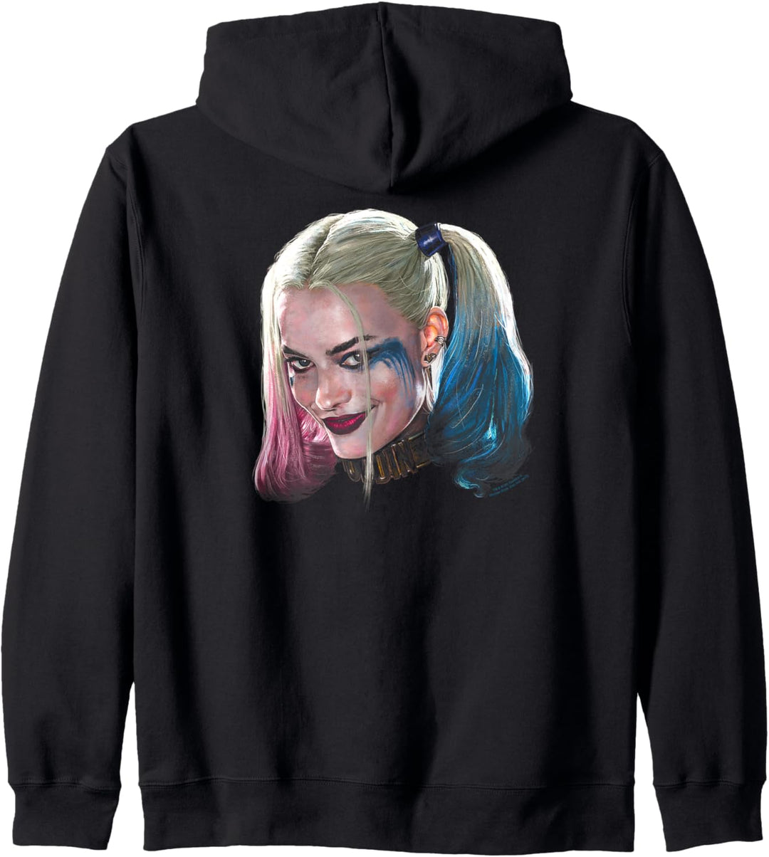 Suicide Squad Harley Quinn Head Kapuzenjacke