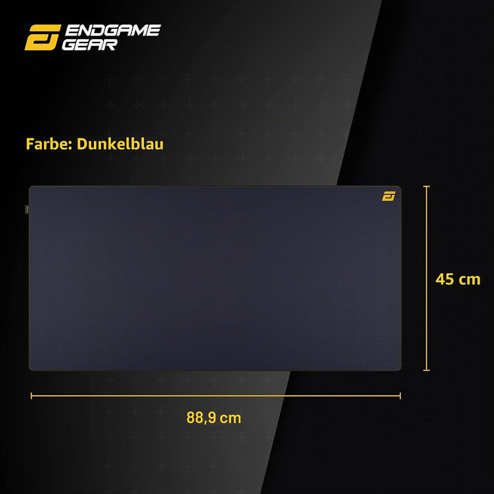 ENDGAME GEAR MPC 890 Cordura XXL Gaming Mauspad - 89 x 45cm - Fransenfreie Ränder - Cordura Gewebe -