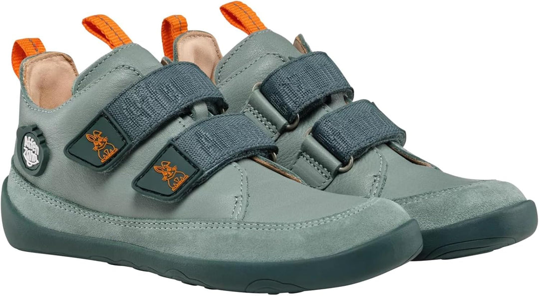 Affenzahn Barfussschuh Knit Happy mit Klettverschluss, Vegan, rutschfest, Flexibel, Reflektierend, b