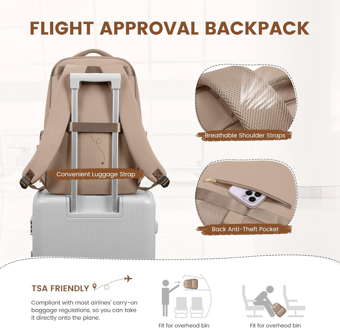 GOLF SUPAGS Lunch Rucksack, 16 Zoll Laptop Rucksack Schulrucksack mit Lsoliertes Kühltasche für Arbe