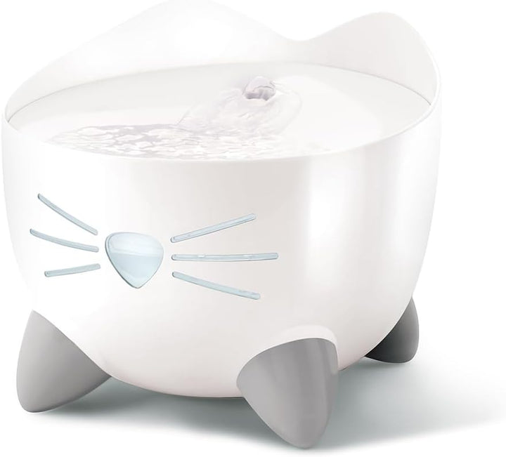 Catit Pixi Trinkbrunnen für Katzen, 2,5L, weiss, 1 Stück (1er Pack) weiss 1 Stück (1er Pack), weiss