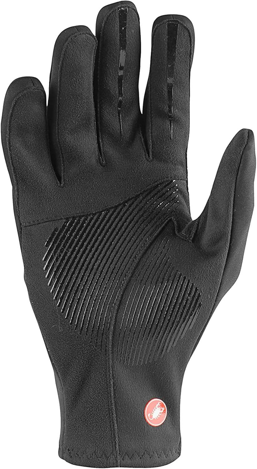 castelli Men's Mortirolo Glove Cycling XL LIGHT BLACK, XL LIGHT BLACK
