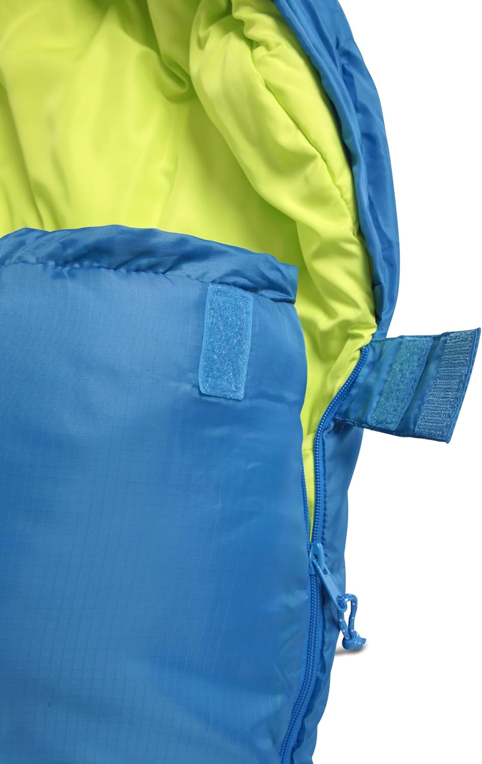 Mountain Warehouse Summit Rechteckiger Minischlafsack - Leichter Kinderschlafsack, Innentasche in Br