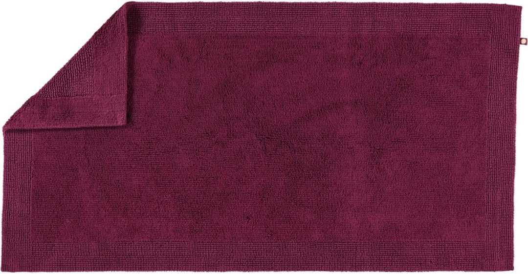 RHOMTUFT Prestige Badteppich 100% Baumwolle 237 Brombeer, 80 x 160 cm 80 x 160 cm Badteppich 237 Bro